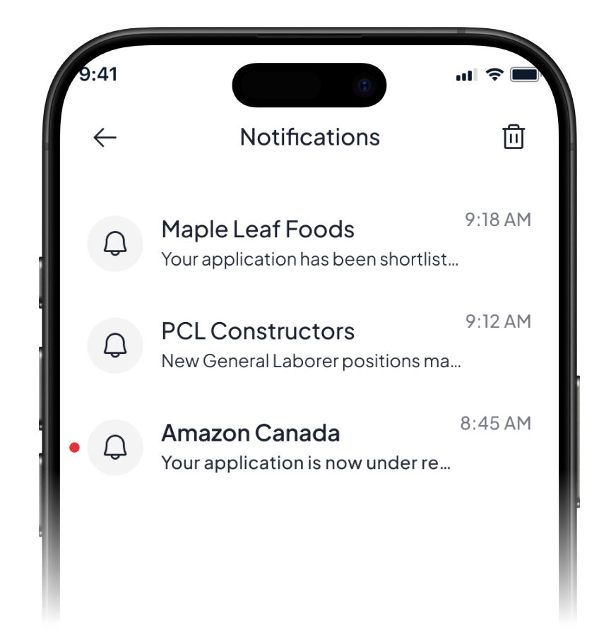 Smart notifications